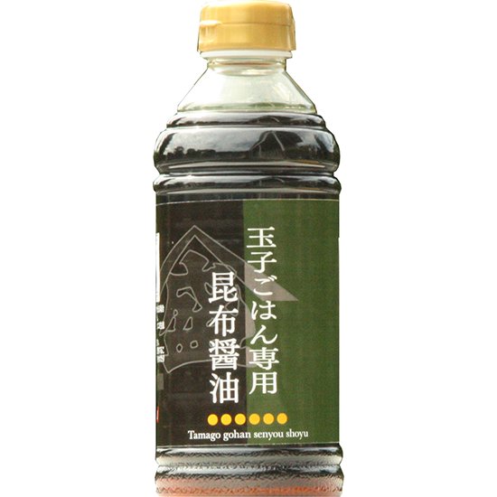 玉子ごはん専用昆布醤油 500ml - 甘酒の通販・ギフト｜橋本醤油公式オンラインショップ