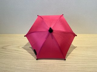 ミニチュア傘・濃ピンク