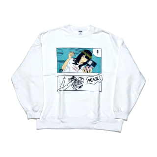 ǰ - White L/S Sweats