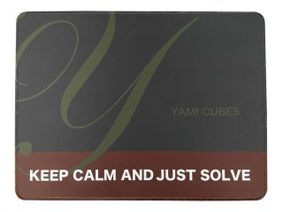 YAMI CUBES キューブマット 「y」RED＆GOLDモデル