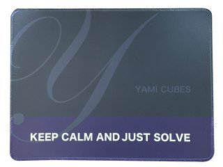 YAMI CUBEキューブマット 「y」BLUE＆SILVERモデル