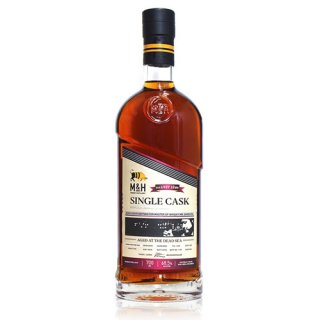 M&H SINGLE CASK Dead Sea for Master of Whisky Mr. SHIZUYA 68.5% 700ml  「BAR LIVET」10周年記念ボトル 通常販売なし