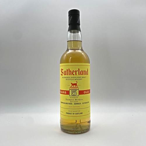 SUTHERLAND ���������� BLENDED MALT 5ǯ 2024 EDITION 48.5% 700ML THOMPSON BROS �ȥ�ץ���֥饶����
