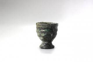 �ĸ�  ����SHINOHARA��Nozomu <br>     �����Ͼ��ա�Wood Fired Natural Ash GlazeWine Glass Shape Sake Cup