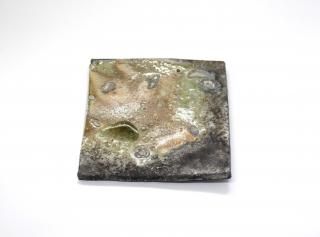 �ĸ�  ����SHINOHARA��Nozomu  <br>    ����ƫ�ġ�Wood Fired Flat Plate with Natural Ash Glaze