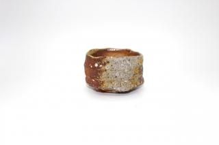 ƣ�� ����FUJIMOTO, Hide<br>  ���� Wood Fired Natural Ash Glaze Sake Cup