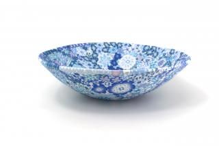 Ʃ������ȭ��Flower Garden��/Translucent Nerikomi Large Plate "Flower Garden"