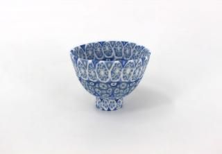 Ʃ����������吞�ߡ�Translucent Nerikomi Saker Cup