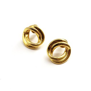 MONET Vintage Gold Earrings (No.02)