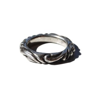 Vintage Silver Scroll Ring