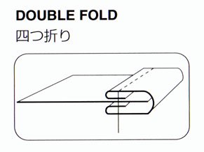 ニッポー　NB-802　四つ折りカノコバインダーセット（調節式、針板、押え、送り歯付き） - mishinbuhin