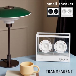 TRANSPARENT SMALL SPEAKER  ԡ ȥ󥹥ڥȡʥۥ磻ȡˡʥ֥å