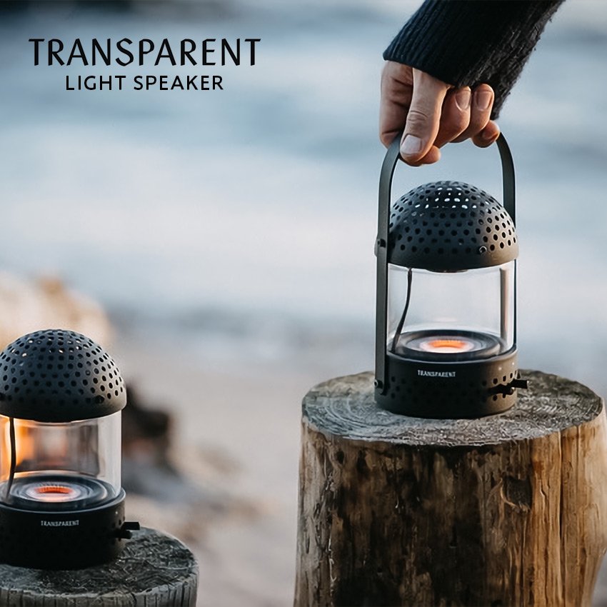 新品koti x TRANSPARENT Light Speakerスピーカー | tspea.org