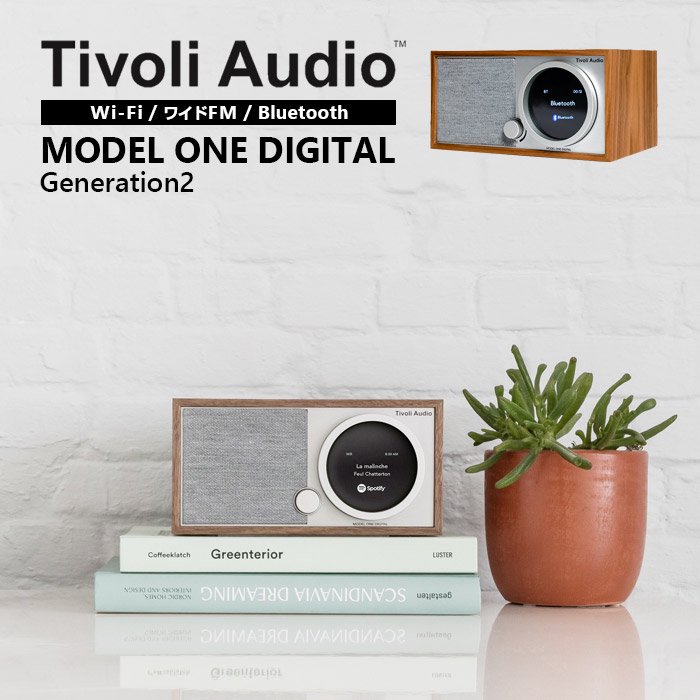 Tivoli Model One Digital Walnut Grey - スピーカー・ウーファー