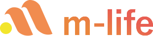 m-life logo