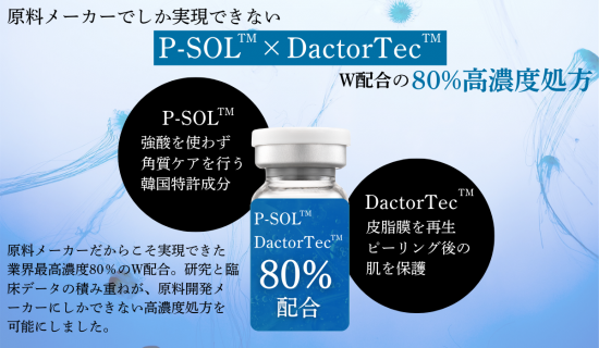 Dactor Peel/ダクトピール フェイス用 業界最高濃度ピーリングの卸サイト