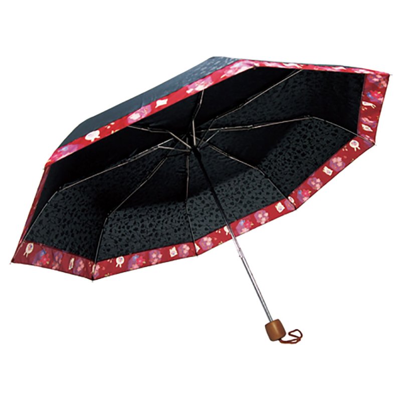 UVカット折りたたみ傘「華まどか　うさぎ」