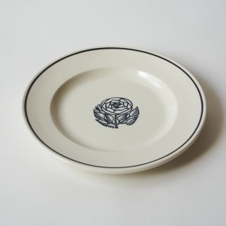 noir series 21cm plate/flower