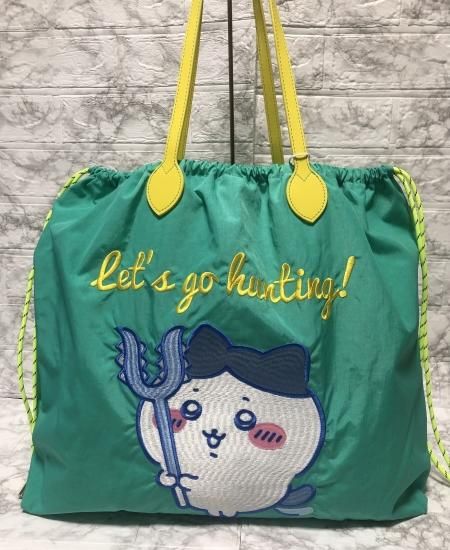 ちいかわ 刺繍トートバッグ ハチワレ狩りへいこう！COL