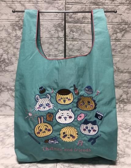 ちいかわ 刺繍エコバック FASE COL:sky - kyoemeguro