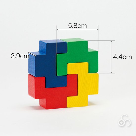 レシオ トーテム48 LE3048 知育玩具 おもちゃ 積木 積み木 1歳 2歳 3歳 ...