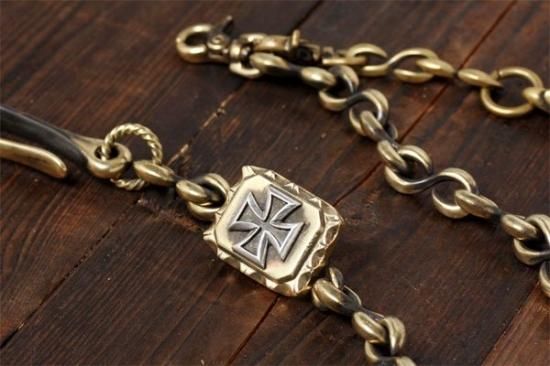 真鍮製☆透かし大アイアンクロス☆ペンダント☆IRON CROSS