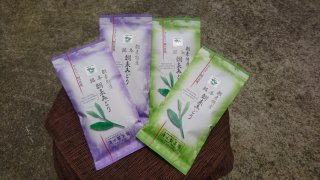 【清水製茶園】朝来みどりお茶セットB(上煎茶・煎茶各2袋) の商品画像