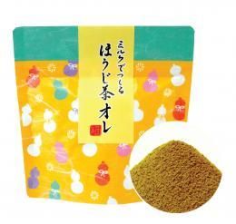 プチ ミルクで作る ほうじ茶オレ