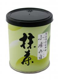 今日庵坐忘斎宗匠御好 薄茶 小峰の白 30g缶入り - 南山園 ONLINE SHOP