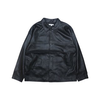 Select PU Leather Car Coat (Black)