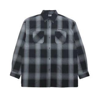 Heads High Embroidery Ombre Shirt (Charcoal)