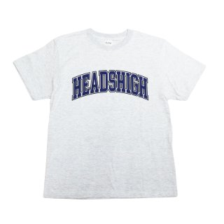 Heads High College Logo Tee (Ash)