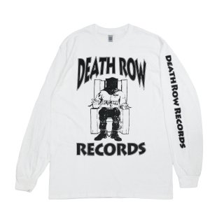 Death Row Records L/S Tee (White)