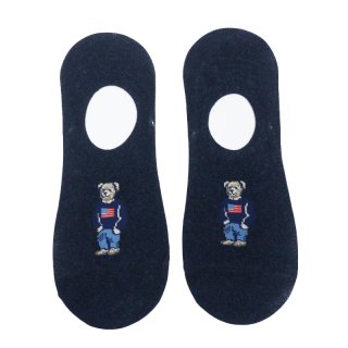 Select Bear Foot Cover Socks (H.Navy)
