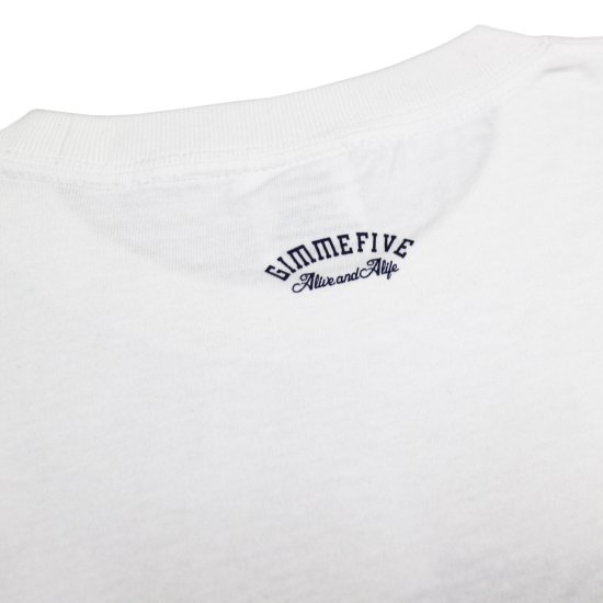 Gimme Five Original Logo Tee (White)