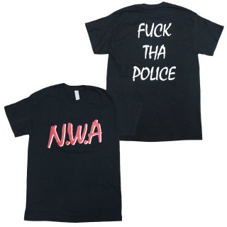N.W.A Fuck Tha Police Tee (Black)