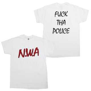 N.W.A Fuck Tha Police Tee (White)