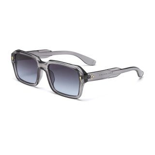 Select Vintage Square Double Color Sunglasses (Grey)