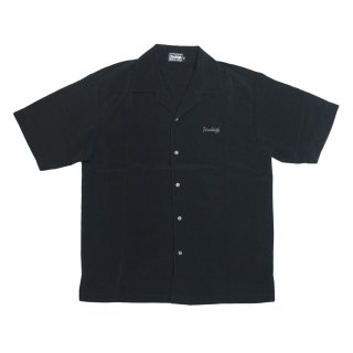 Heads High Embroidery Poly Shirt (Black)