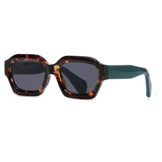 Legit Eyewear Sunglasses Senka (Leopard,Green/Grey)