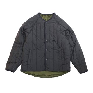 Select Quilted Reversible Army Jacket (Grey)