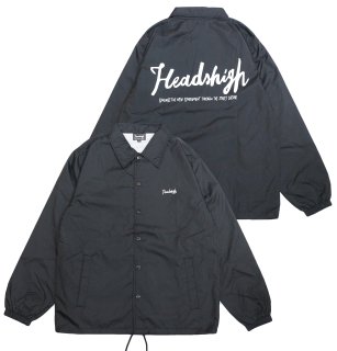 Heads High Original Logo Coach jacket (Black)