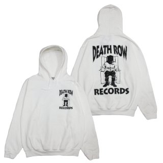 Death Row Records Hoodie（White）