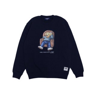 Gimme Five Chill Bear Crew Neck (Navy)