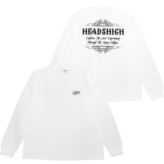 Heads High Classic designs L/S Tee (White)