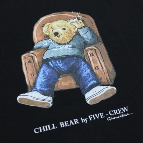 Gimme Five Chill Smoke Bear Tee (Black)