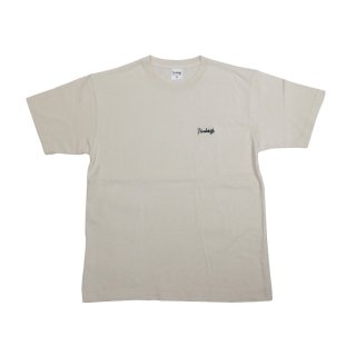 Heads High Pigment Wash Embroidery Logo Tee (Sand)