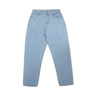 Select Wide Denim Pants (Bright Wash)