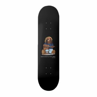 Gimme Five Rasta Bear Skateboard Deck