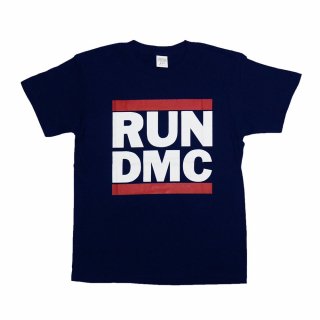RUN DMC Logo Tee (Navy)